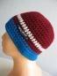 Preview: Beanie hat with reflective stripes, 3-colored